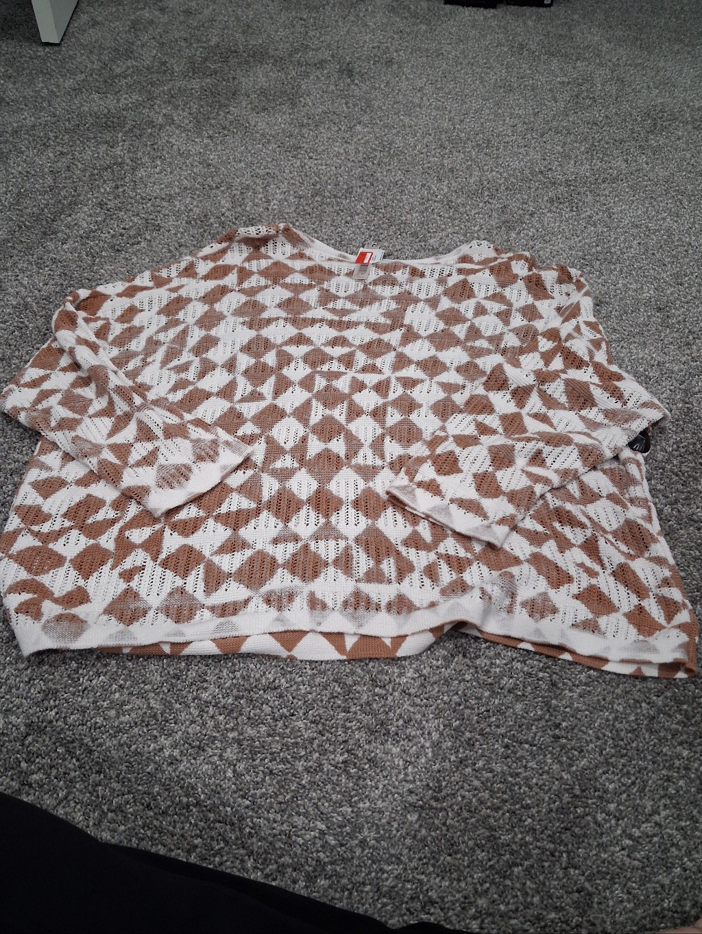 Nic + Zoe Cotton Open Stitch Sweater Size 3x Nwt — image 4 of 4